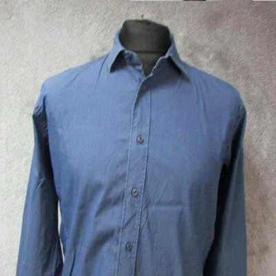 MENS ZARA STRETCH LONG SLEEVE FORMAL / OFFICE SHIRT SIZE M REF (NC09761 - Image 1 of 4