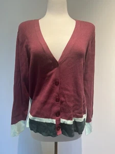 Design History Cardigan a costine con bottoni rosa punto fisso stile donna taglia XL nuovo con etichette - Foto 1 di 4