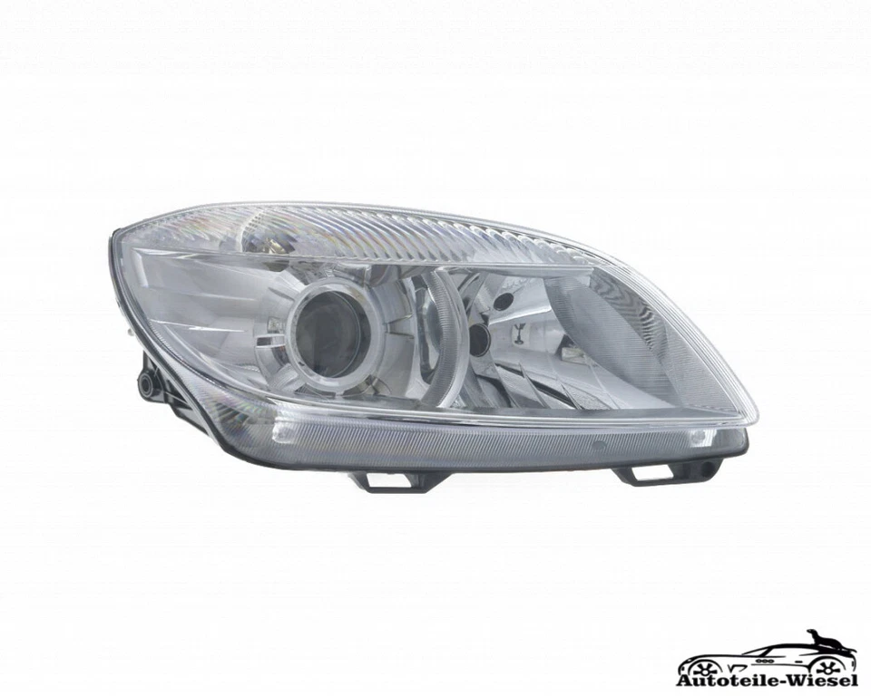 Scheinwerfer H7 + H7 Rechts für SKODA ROOMSTER 5J FABIA ROOMSTER Praktik - Bild 1 von 4