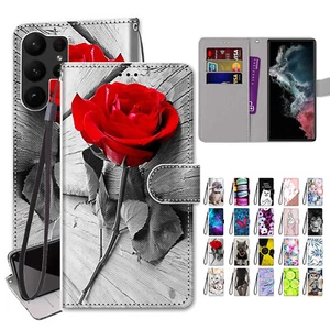 Shockproof Leather Flip Holder Wallet Phone Case For Samsung Galaxy S21 S22 S23 - Photo 1 sur 190