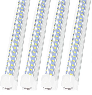 4 PACK 2' FT T8 LED Tube Light 12W (30W) 6000K Cool White Ballast Bypass, 24" - Image 1 of 4
