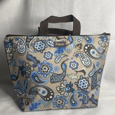 Bolso de Mano Thirty One Peacock Paisley “HBC” Aislado Térmico Almuerzo Fecha Bolsa Foto 1 de 4