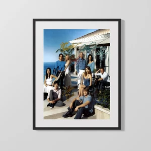 The OC - Cast - Stampa autografa gruppo spiaggia - Foto 1 di 6