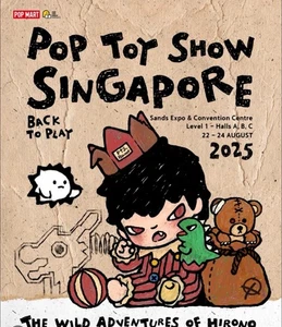 Pop mart Hirono Back to Play Singapore Limited Handicraft Brand New Unopened - Picture 1 of 4