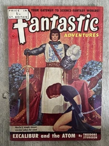 FANTASTIC ADVENTURES No.15 Vintage 1950s Sci Fi Magazine British Edition - Picture 1 of 4