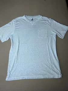 johnnie o t shirt blue pocket short sleeve Medium - Picture 1 of 6