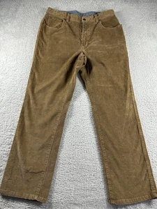 L.L Bean Stretch Country Cordhose Herren 33x30 braun Kord Preppy Outdoor - Bild 1 von 8