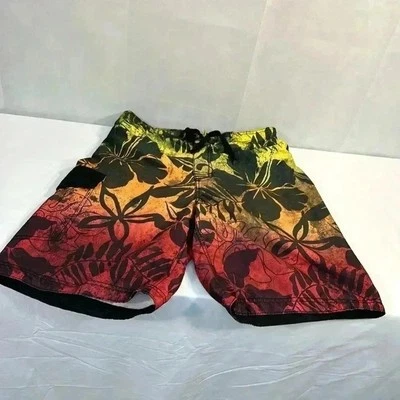 Joe Boxer Hawaiian Mens Swim Trunks/Shorts Size: Medium - Image 1 of 4