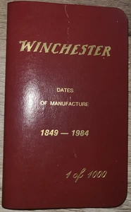 SIGNIERT! Vintage PB Booklet, Winchester Dates of Manufacture by George Madis, 1984 - Bild 1 von 7