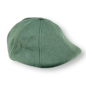 Boston Scally Co The St Patrick Peaky Dorchester Green Size M/L Wool 8 Panel Cap - Picture 1 of 8