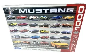 Ford Mustang Evolution Jigsaw Puzzle by Eurographics 1000 Pieces Sealed - Picture 1 of 5