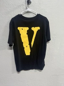 Vlone Staple Yellow and Black T-Shirt Men’s Size XL Streetwear - Picture 1 of 5