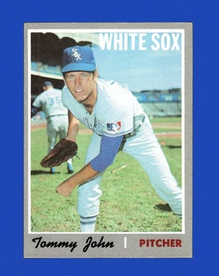 1970 Topps Set-Break #180 Tommy John como nuevo *GMCARDS* Foto 1 de 2