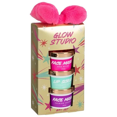 4pc Glow Studio Face Mask Set & Headband Ideal Xmas Gift For Your Loved One's - Image 1 of 4