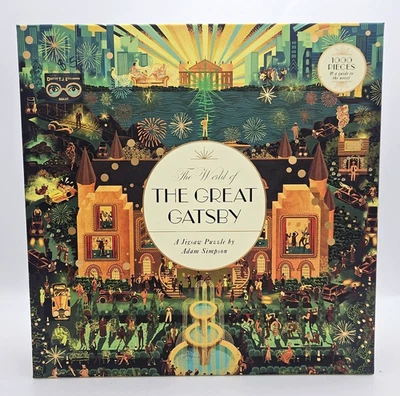 Quebra-cabeça O Mundo do Grande Gatsby 1000 peças por Adam Simpson - Imagem 1 de 4