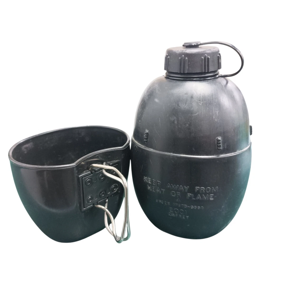 New British Army Scott GSR 58 Pattern Water Bottle Cap ( Gasmask - Foto 4