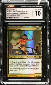 CAPTAIN SISAY From the Vault: Legends Foil Mythic CGC 10 MTG [Nostalgium] - Picture 1 of 2