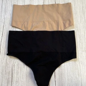 SPANX Women's EcoCare Shaping Thong Underwear 40048R Size L - Picture 1 of 3