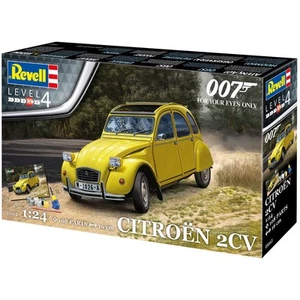 Revell 1/24 James Bond 007 Citroen 2CV Model Kit For Your Eyes Only - Picture 1 of 6