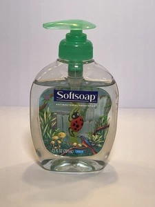 Vintage Softsoap Hand Soap Dispenser Ladybug Figurine Inside Collectible Rare - Picture 1 of 6