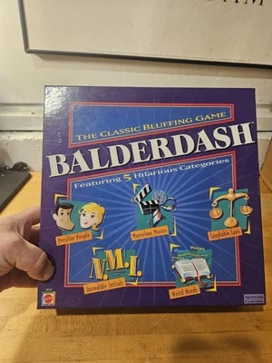 Balderdash Party Game by Mattel - 2003 Edition - 100 % Complete  - Image 1 of 4