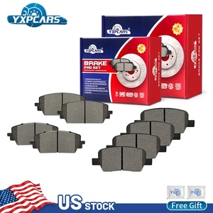 Front & Rear Ceramic Brake Pads For Kia Sorento Hyundai Santa Fe 2021 2022 2023 - Bild 1 von 6