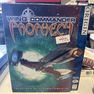 Wing Commander: Prophecy PC, 1997, CD Rom Big Box -3 CDs Complete - Image 1 of 4