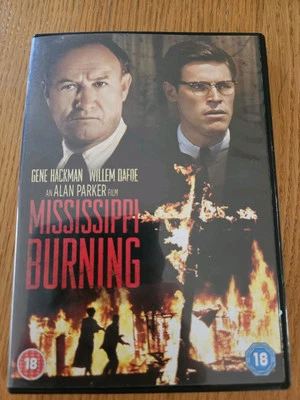MISSISSIPPI BURNING DVD RATED 18 GENE HACKMAN  - Image 1 of 2