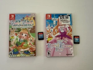 Lote de 2 juegos Pretty Princess: Magical Garden Island Nintendo Switch Princess Party - Imagen 1 de 7