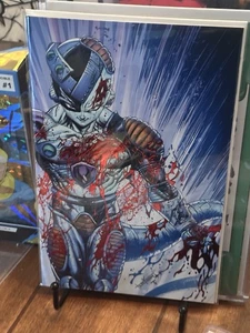 BATTLE DAMAGE MECHA FRIEZA LTD 30 Spot Foil Tyler Kirkham Toronto Exclusive - Bild 1 von 4
