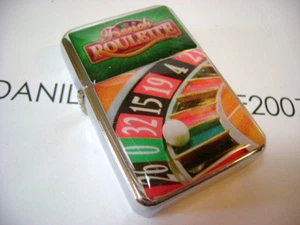 ACCENDINO A BENZINA CASINO'  ROULETTE TIPO 4 - NUOVO - Bild 1 von 1