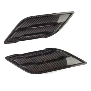 Real Carbon Fiber Side Fender Vent Cover Trim for 2019-2024 Ford F-150 Raptor - Picture 1 of 4