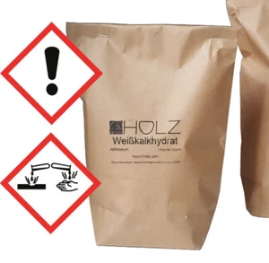 Weißkalkhydrat Kalkhydroxid Kalkhydrat gelöschter Kalk Ca(OH)2 - Bild 1 von 3