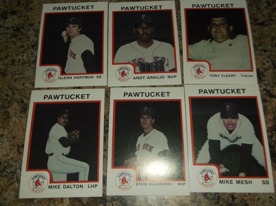 1987 PROCARDS PAWTUCKET RED SOX # 63 GLENN HOFFMAN - Image 1 of 1
