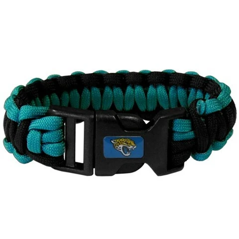 Jacksonville Jaguars Paracord Survival Bracelet Sport Jewelry Strap NFL Football Cover