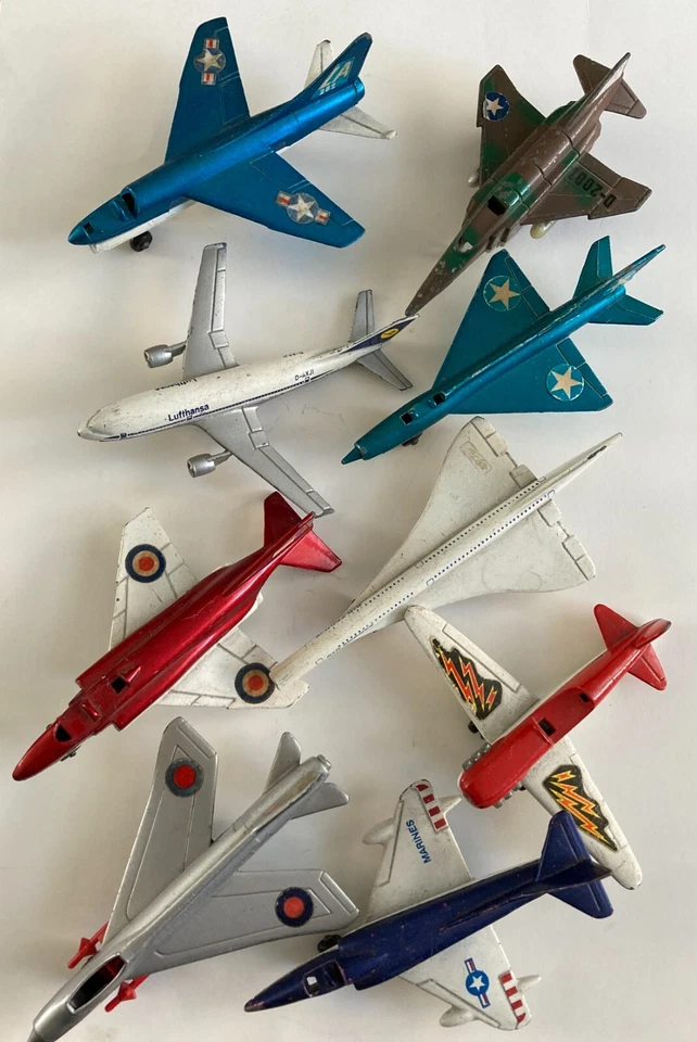 9 Aeromodelli MATCHBOX anni '70 - Immagine 1 di 2