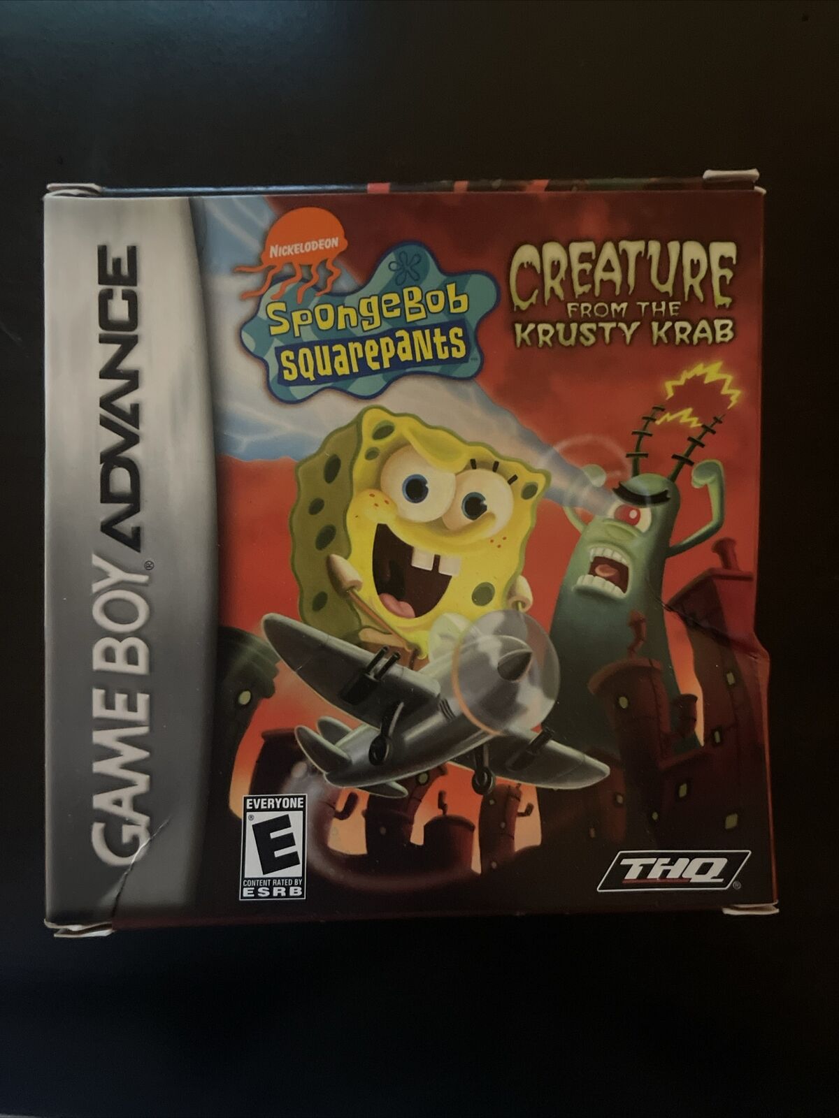 SpongeBob SquarePants Creature From Krusty Krab GameBoy Advance CIB
