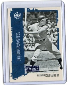 HARMON KILLEBREW 2021 MLB DIAMOND KINGS ARTIST PROOF #24 - Picture 1 of 2
