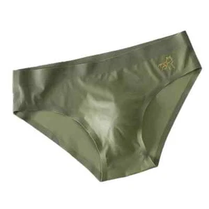 New Summer Mens Ice Silk Underpants Daily Underwear Sexy Briefs Middle Waist - Picture 1 of 29