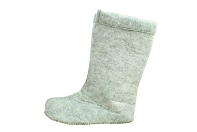 LL Bean Kids Gris Lana Cálido Repuesto Bota Forro Inserciones Talla 6 Foto 1 de 4