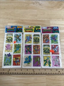 Pegatinas Jumbo Tortugas Ninja Adolescentes Mutantes De Colección TMNT Puffy 1988 Mirage - Imagen 1 de 9
