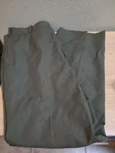 USMC Enlisted Alpha Service Dress Uniform Trousers Pants sz 34L DSCP - Picture 1 of 5