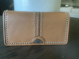 Brighton NWT Toffee Rockmore Wallet With Chain Strap - Picture 1 of 9