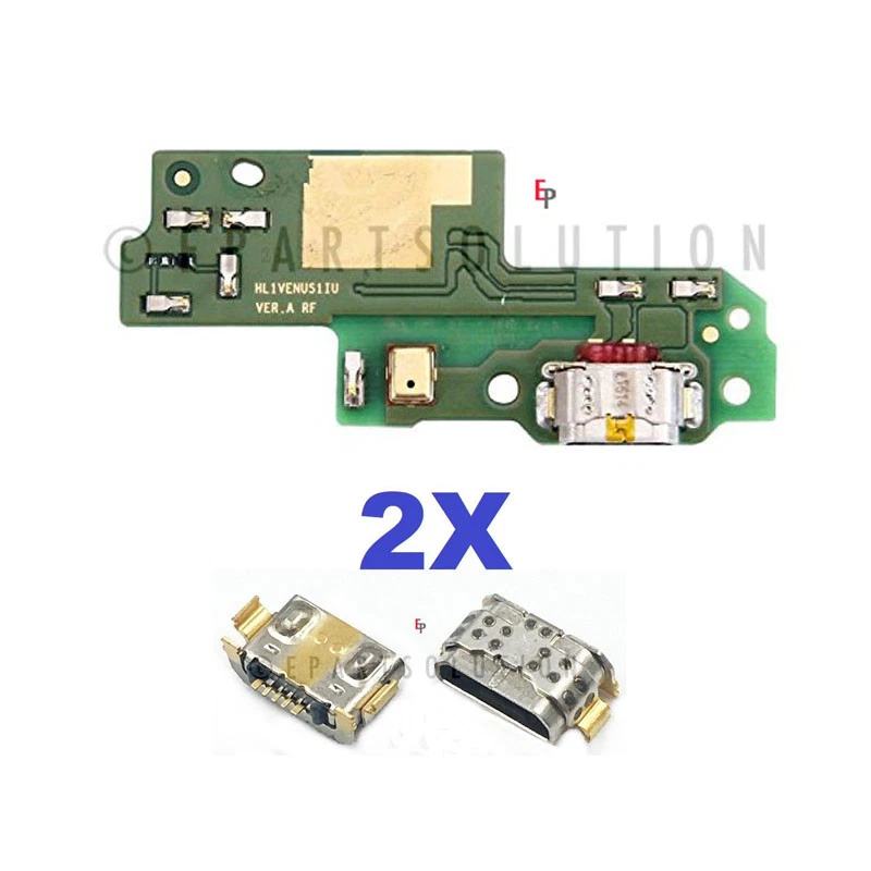 Huawei G9 Lite | P9 Lite Cargador USB Puerto de Carga Cable Flexible Conector Dock  Foto 1 de 1