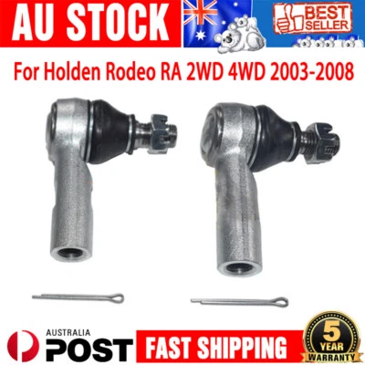 Pair Front Outer Tie Rod Ends for Holden Rodeo RA 4X4 2003-2008 AU POST - image 1 of 4