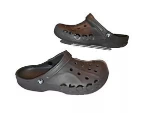 Crocs Bayaband Graphit Clogs Slipper Schlappen Sandalen Herren Größe 9 Damengröße 11 - Bild 1 von 9