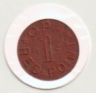 1944 US WWII OPA YC Red Ration Token Collectible WW2 Collection Old War Coin USA