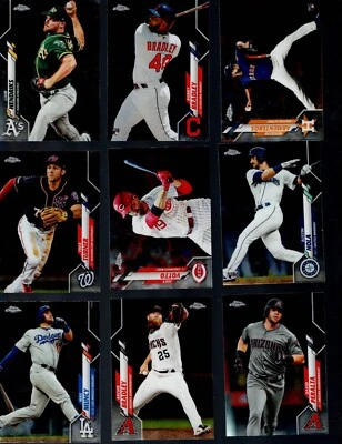 2020 TOPPS CHROME BASEBALL COMPLETE YOUR SET  Buy MORE SAVE MORE - Image 1 of 4