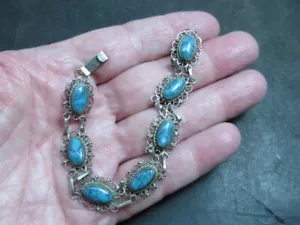 bracciale taxco blu sterling - Foto 1 di 9