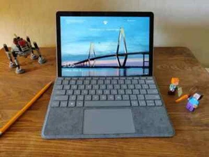 Microsoft Surface Go 2 8 GB, Intel Core m3-1800Y, Wi-Fi, Mobilfunk, silber - Bild 1 von 2